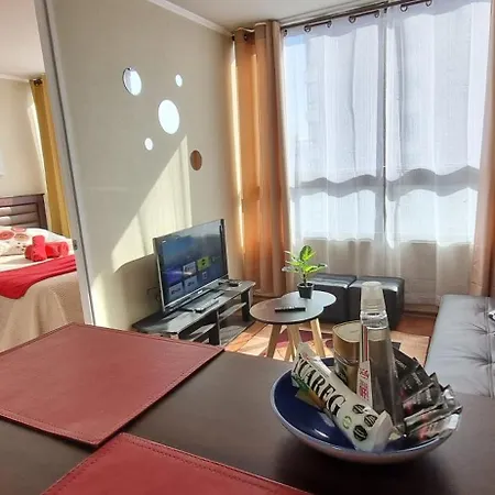 Departamento Completo Con Vista A La Ciudad, A Pasos Del Metro Santa Isabel, Barrio Italia, Providencia